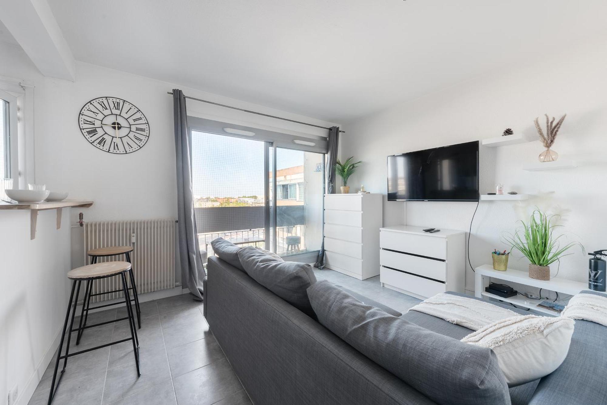 Apartamento Cosy T2, Terrasse Privee Et Parking Toulouse Exterior foto